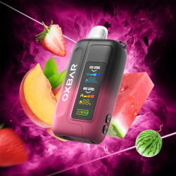  Oxbar Ice-Nic 36000 Puffs Watermelon Strawberry  Peach