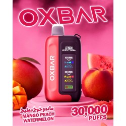 سحبة اوكس بار جي تيربو الجاهزة 30000 بف مانجو خوخ بطيخ