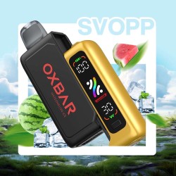 سحبة اوكس بار سفوب شيشة 20000 بف بطيخ ايس