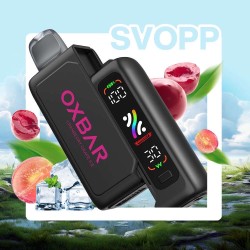 بود اوكس بار سفوب شيشة 20000 بف كرز عنب ايس