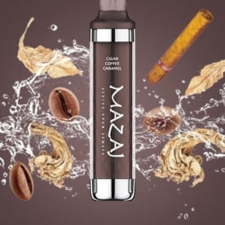 سحبة مزاج بلاك الجاهزة 8000 بف سيجار وقهزة الكراميل 