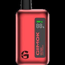 Alfabar Giimok GK03 disposable 6000 puffs Juicy peach